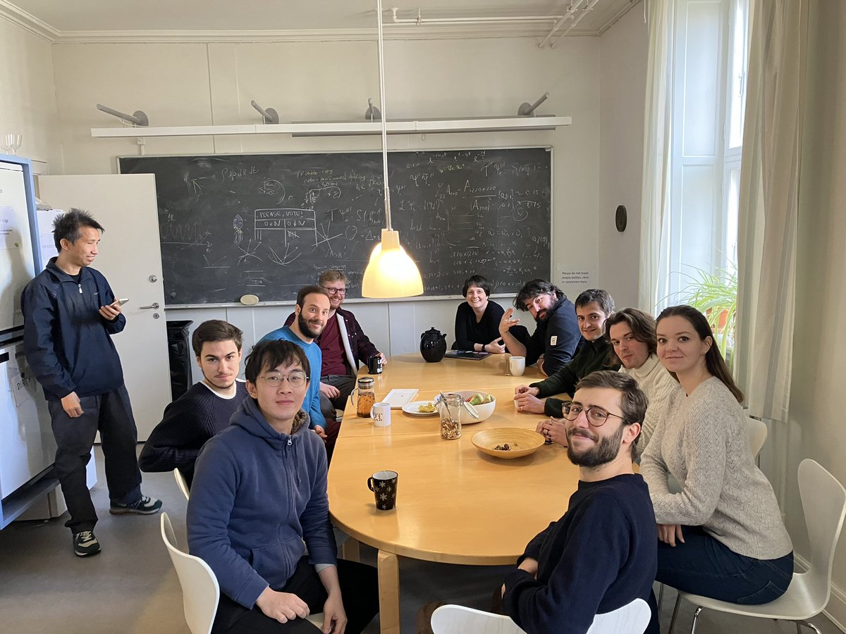 Enjoying our visitor Katy Clough