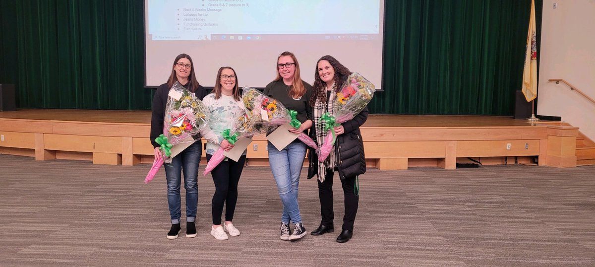 Congratulations to our newly tenured staff members! What a talented and working group of educators!