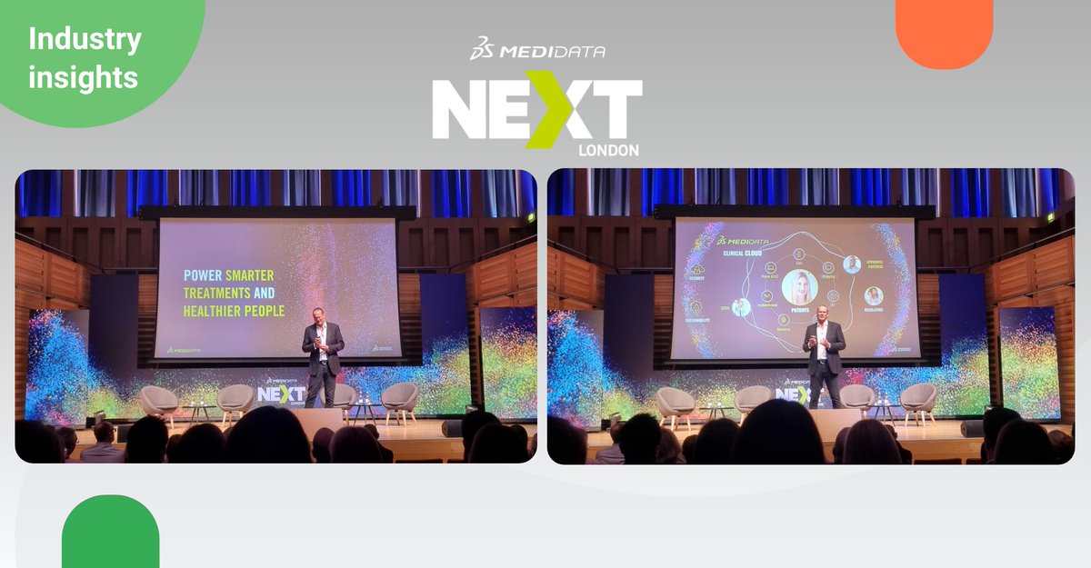 autolomous's tweet photo. The Autolomous team is at Medidata NEXT London 2023! Thank you @Medidata team for the plenary session &amp; congratulations on becoming the first life sciences tech company to surpass 30,000 clinical trials and 9 million participants. Let's see what's coming NEXT at today's event! https://t.co/grJh6IjzlZ