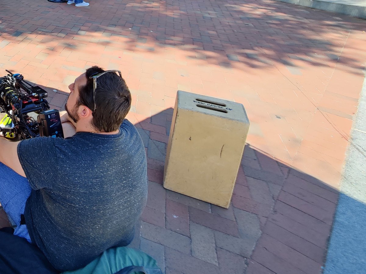 HawkeVideo's tweet image. Few pieces of video gear are more ubiquitous and multifaceted than the humble apple box. These simple wood boxes have many uses but are usually placed under something to prop or lift it up. They can also make decent seats in a pinch (we've even seen them used as pillows).