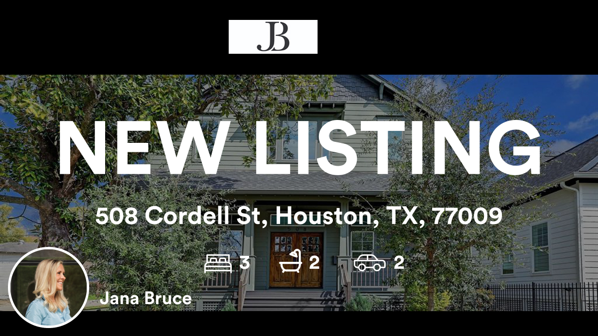 janabrucehtx's tweet photo. 🛌 3 🛀 2 🚘 2
📍 508 Cordell St, Houston, TX, 77009

My latest listing on RateMyAgent.
 616184
https://t.co/t2oEZeWjnn

...
#ratemyagent #realestate https://t.co/TFF1pCylDV