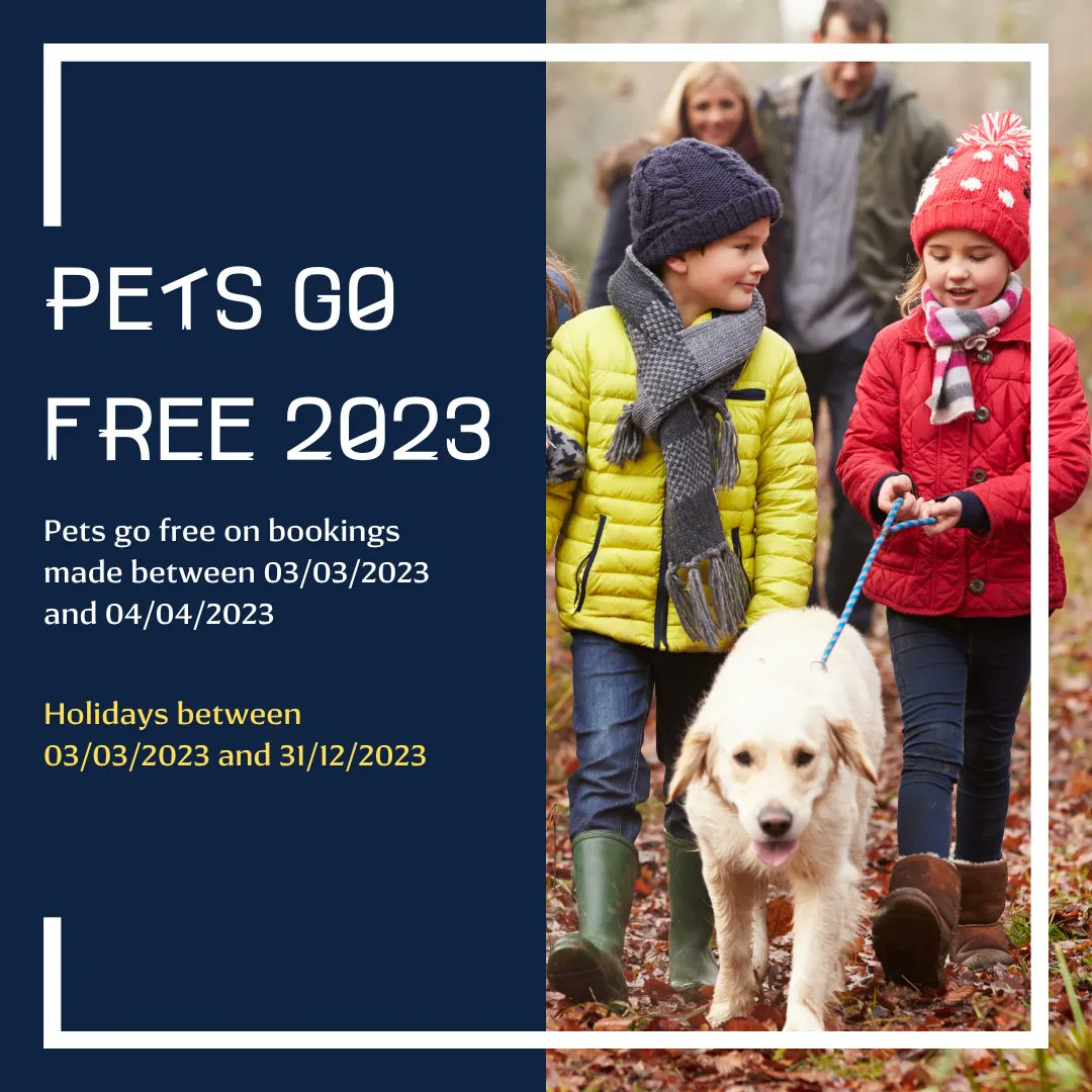 HighlandHols's tweet photo. As of March 1st 2023 - all our accommodation is now pet friendly - to celebrate we are running a special offer, this year, pets come free!*🐕

Book your next staycation before April 4th &amp; your pooch can stay free of charge - don’t miss out! 👇

https://t.co/cBywkA240W https://t.co/3dVKatahi0