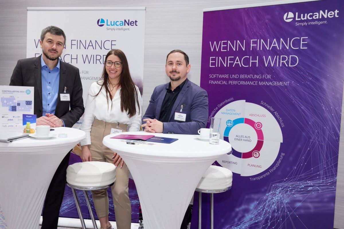 Vielen Dank für die spannenden Insights auf dem 43. Österreichischen #Controllertag! Geprägt von interessanten Gesprächen blicken wir auf unseren Vortrag „Dimoco‘s way of CPM for #Finance | Transformation der Finanzfunktion" mit #Dimoco Messaging zurück. #LucaNet #customersuccess