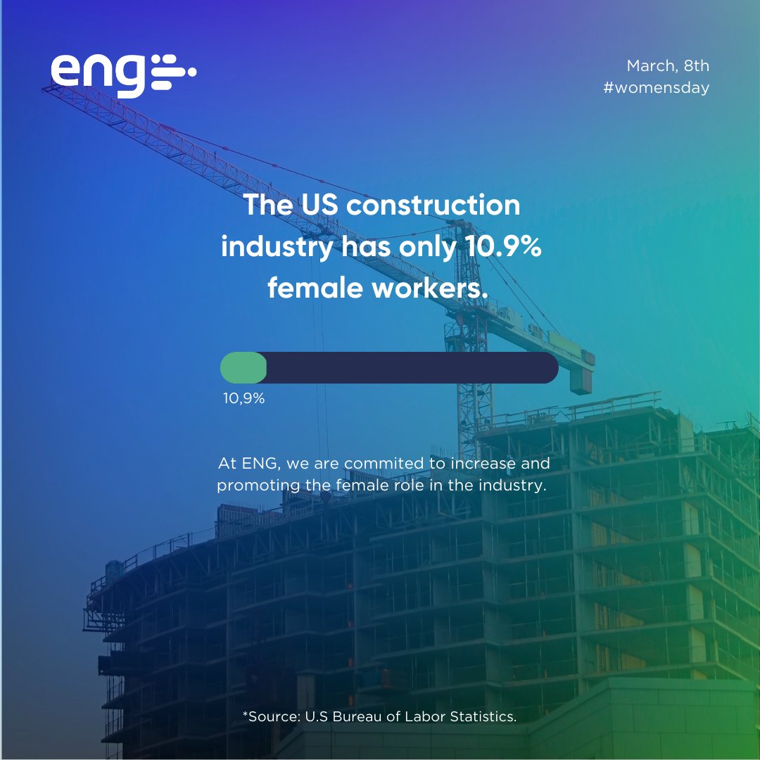 eng_bim_'s tweet photo. Have you ever wondered about the role of gender diversity in the construction industry? Today, on International Women's Day, we want to highlight the importance of promoting gender equality in our industry. Swipe left and get involved!
#InternationalWomensDay #ENG #ENGWay #BIM https://t.co/tST1rSBZWF