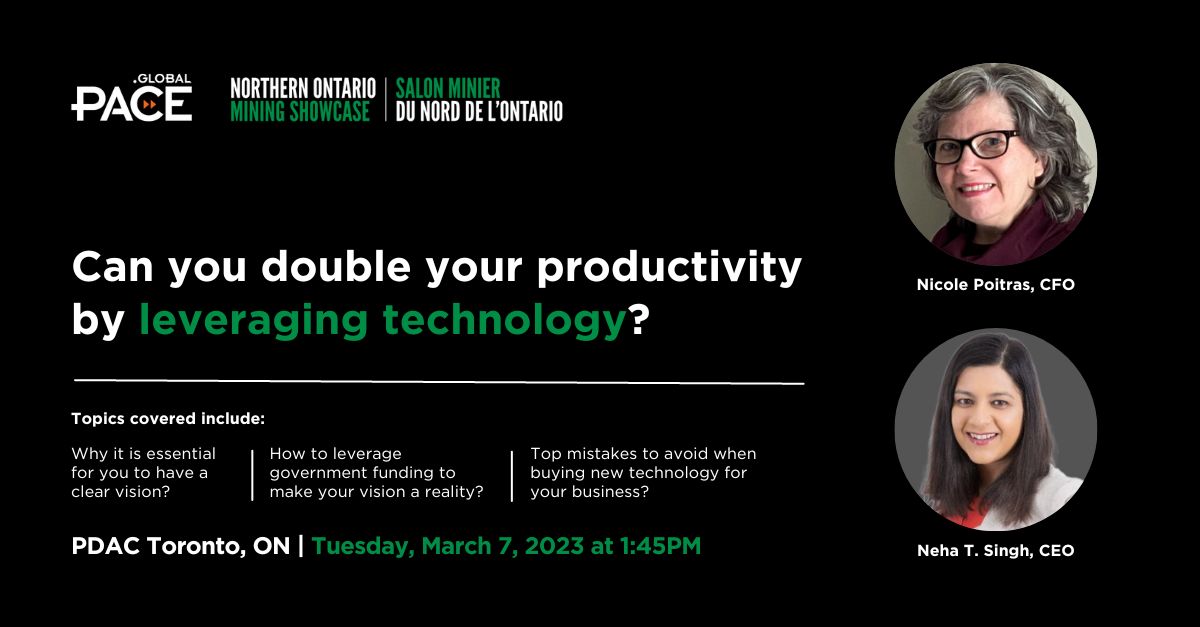 PACE__global's tweet image. As technology continues to exponentially evolve, it is difficult to navigate #technologyadoption and get the most out of a technology.  Find out why organizations often fail to get the desired results from their technology. #PDAC2023 
@MiningShowcase