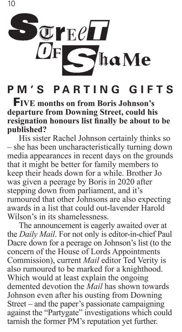 Private Eye Magazine tweet media