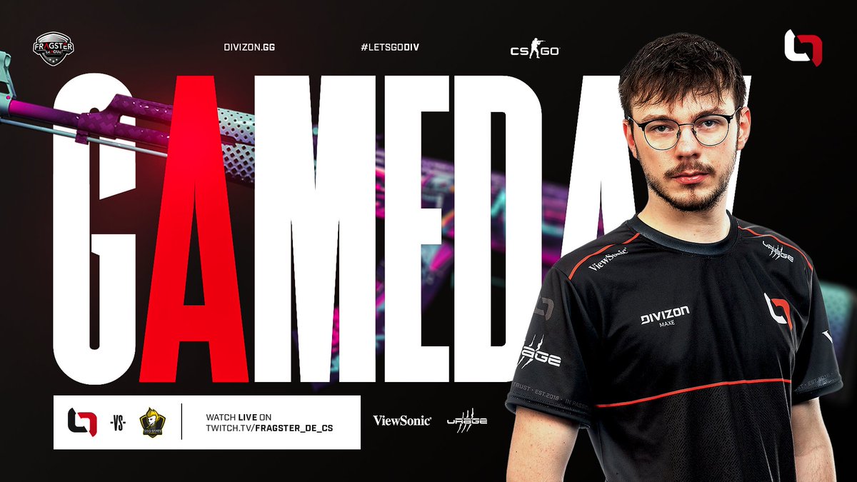 Next matchday in the <a href="/FragsterD/">Fragster</a> League is upon us! 👏

We meet some familiar faces on the server, let's have some fun boys 😏

🆚 <a href="/SissiStatePunks/">SISSI STΛTΞ PUNKS</a> 
⏰ 18:30 CET
📺 twitch.tv/fragster_de_cs

#LETSGODIV