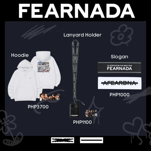 brokeklub's tweet photo. #BKPHPasabuy

WTS LFB | PH

LE SSERAFIM FAN MEETING ‘FEARNADA’ 
2023 S/S OFFICIAL MERCH. 

💸All prices on the photo below!

Will order direct from weverse~ 

Normal ETA
DOP: PAYO
MOD: ggx/sco/flashex

Reply "mine+item" to avail or DM us! Help RT besties! Thank you~ https://t.co/A7R9ieRvrI