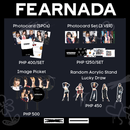 brokeklub's tweet photo. #BKPHPasabuy

WTS LFB | PH

LE SSERAFIM FAN MEETING ‘FEARNADA’ 
2023 S/S OFFICIAL MERCH. 

💸All prices on the photo below!

Will order direct from weverse~ 

Normal ETA
DOP: PAYO
MOD: ggx/sco/flashex

Reply "mine+item" to avail or DM us! Help RT besties! Thank you~ https://t.co/A7R9ieRvrI