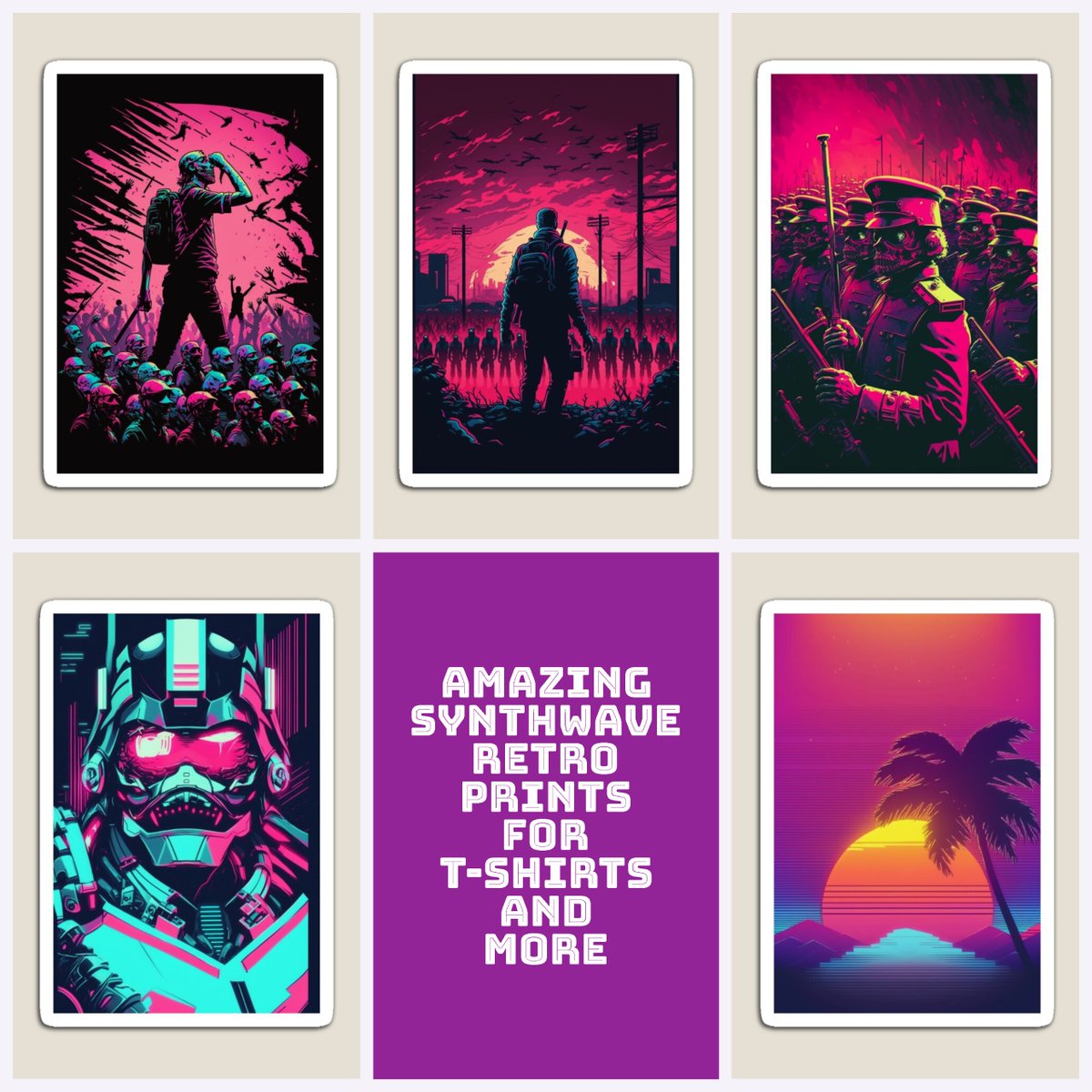 Get ready to blast into the past with our unique collection of SYNTHWAVE 80s prints! 

cutt.ly/C8AoSTj

#SYNTHWAVE80s #retrowave #vintagestyle #80sfashion #RedBubbleShop