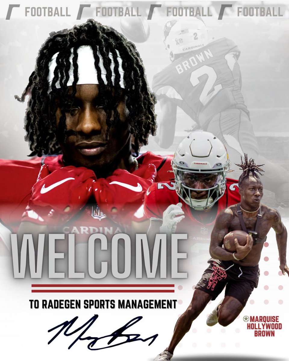 Radegen Sports is excited to announce the newest addition of our team, Marquise “Hollywood” Brown! 

Welcome to #teamradegen, Marquise!