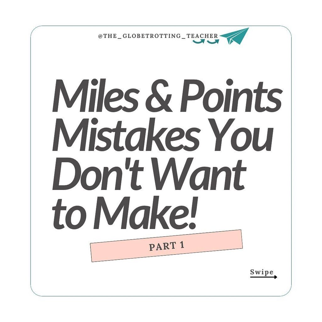 globetroteacher's tweet image. Number 4 is just painful, don’t you think? 🫣
-
-
-
-
-
-
-
#milesandpoints #pointsandmiles #creditcardpoints #traveladvice #traveltipsandtricks #traveltips101 #travelhacking #travelhacker #travelhacks #awardtravel #awardtravel101 #teacherswhotravel #… instagr.am/p/CpfcGmAOgSj/