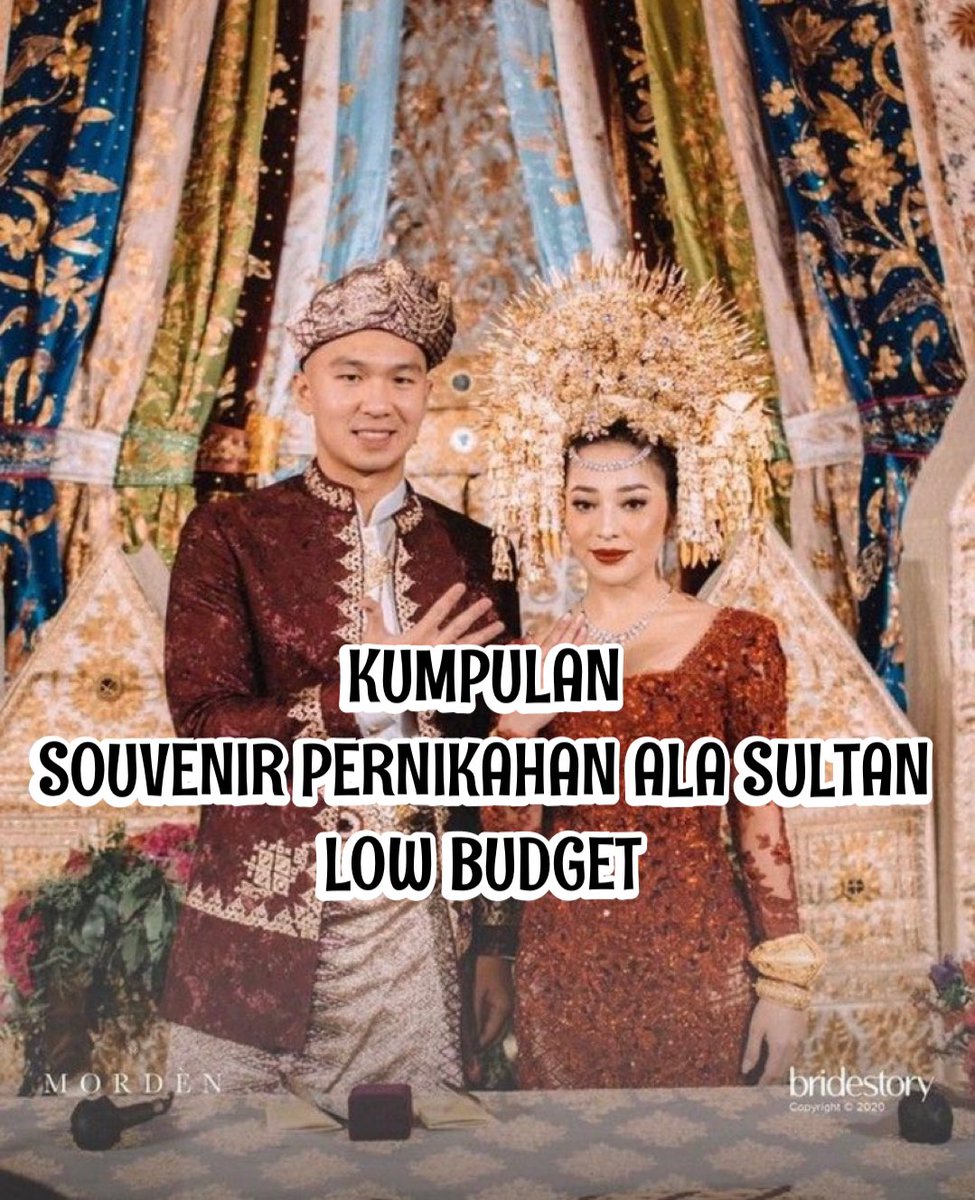 jusingfo's tweet photo. SOUVENIR NIKAHAN BERMANFAAT SAVE DULU NIKAHNYA SOON

— a thread https://t.co/aKGOGE45QB