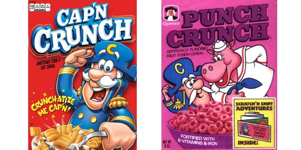 NavalInstitute's tweet photo. It's #NationalCerealDay! Cap'n Crunch was at the center of a stolen valor scandal in 2013 when media noted his three stripes indicated he was only a commander. The Navy jokingly responded that he was being investigated by NCIS. Now forgotten is his 1970's shipmate Harry S. Hippo. https://t.co/U8aLHicZq0