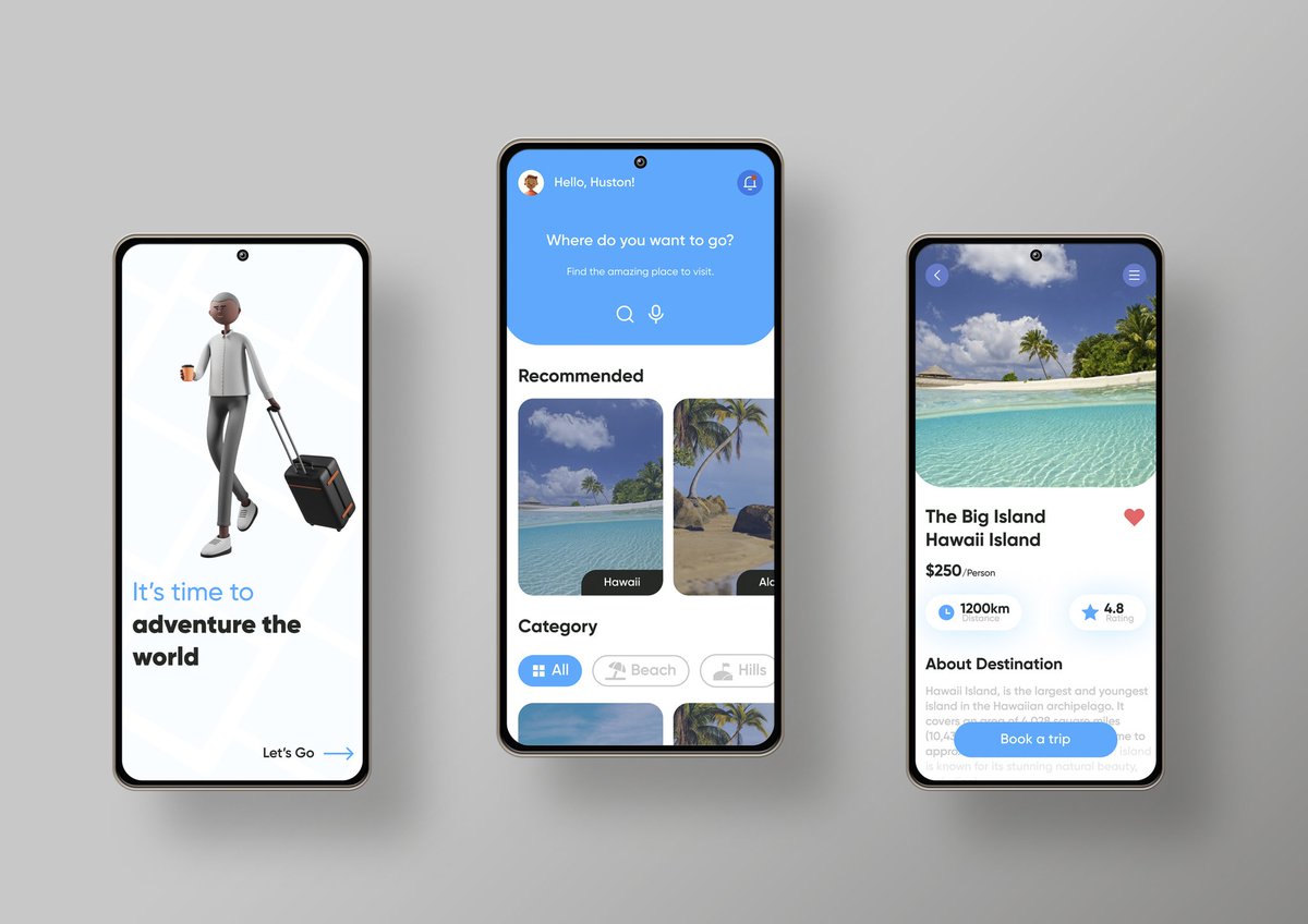 adeyoju_rebecca's tweet photo. Day 6: Traveling app ui 

Check the interaction in the previous post.

#designwithrebecca #dailyuichallenge #dailyui #uides #ui https://t.co/qhEbBUwvTb