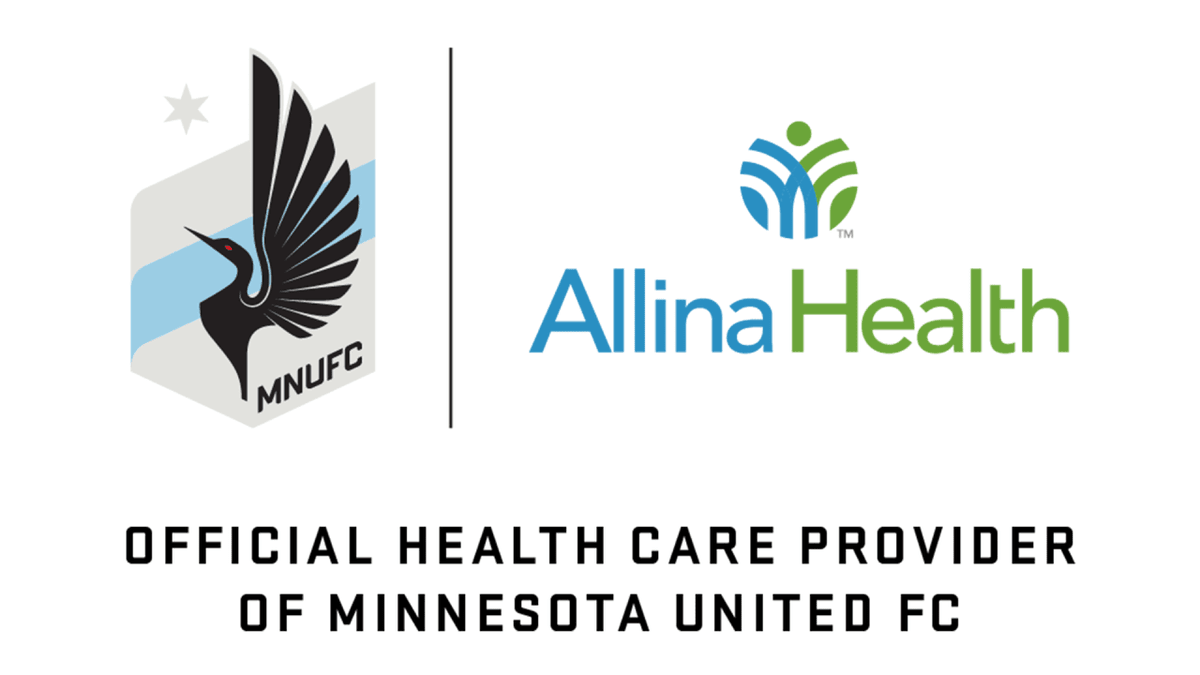 MNUFC's tweet photo. From #MNUFC Power Soccer, to @MNUFC_Academy, @AllinaHealth is committed to helping us grow the game at all levels. Learn more about our expanded partnership, and our shared goal of serving the community.

📰 >> https://t.co/hSjq5svS3K https://t.co/vlA97rqSDB