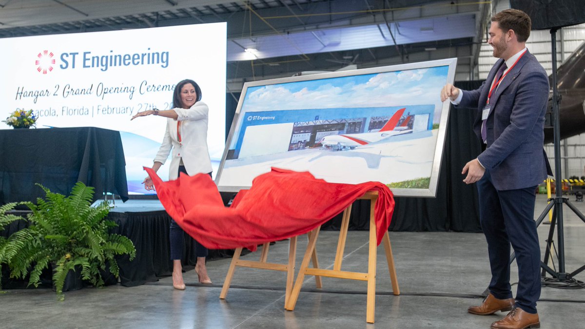@stengineeringna recently celebrated the grand opening of its second hangar at the @flypensacola. The company will be employing nearly 1,700 individuals to perform aviation maintenance for clients such as UPS and United Airlines. #BeyondOurBeaches
Read morehttps://bit.ly/3kThB