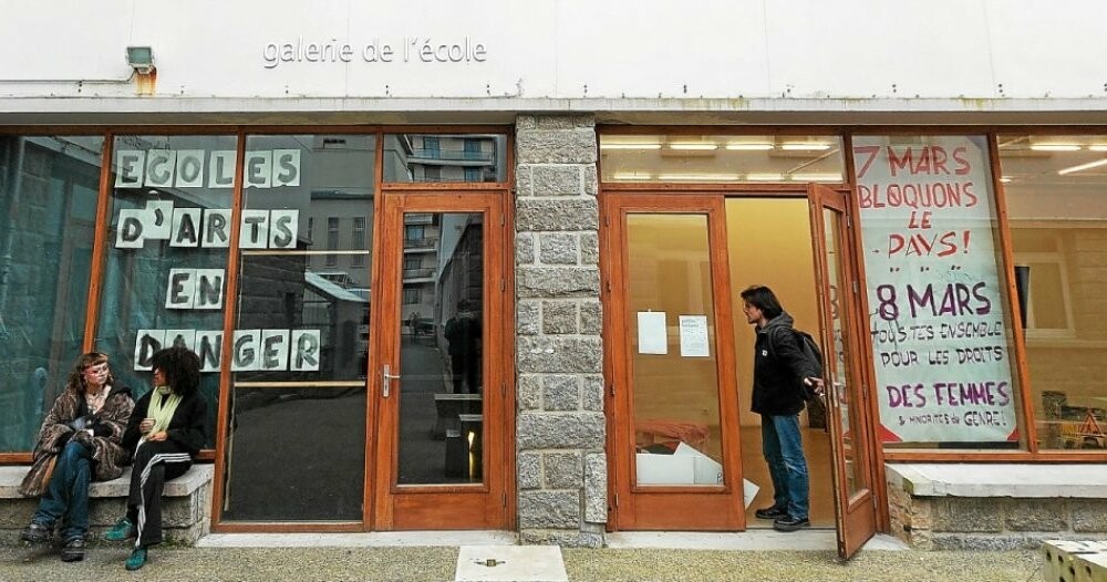 À Brest, des étudiants occupent l’école d’art contre la baisse des subventions et la réforme des retraites
➡️ go.letelegramme.fr/Wbhl