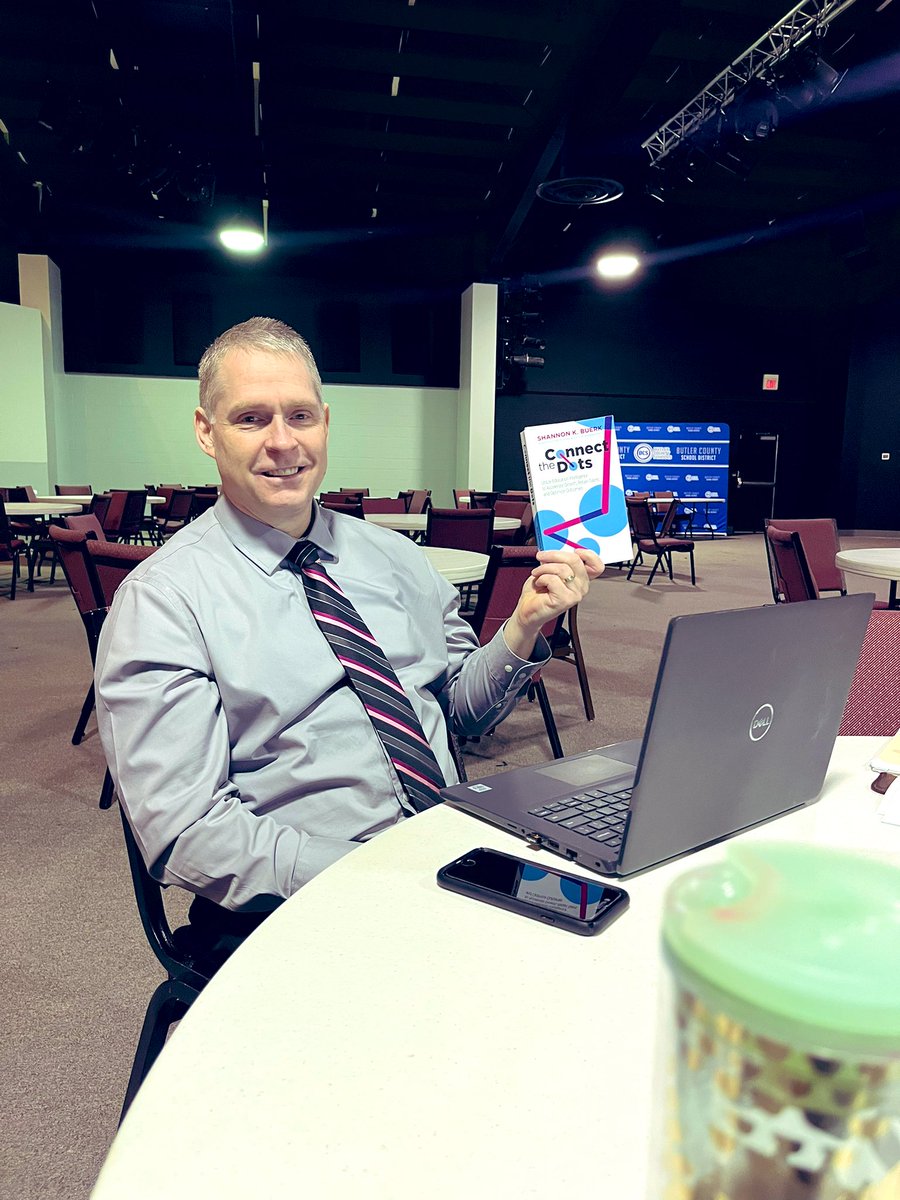 Great day in Butler County with Superintendent Tuck. In addition to his many badges, he was excited for the impact of educational intelligence in his county. His book is dog-eared and highlighted and our session ended with an amazing discussion of next steps for the county!