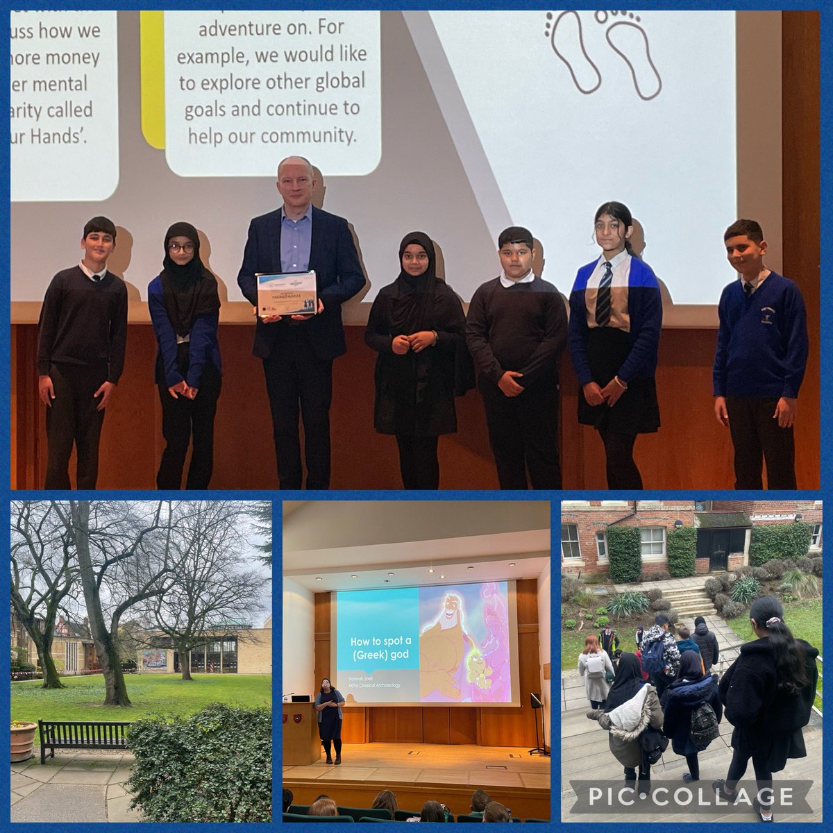 We are incredibly proud of our Student Leadership Team who have presented their #DirtIsGoodProject at Oxford University today. Leaders of the future ⭐️ @UL_Partnership @FutureFound #EducationWithCharacter @High_Hazels_Ac