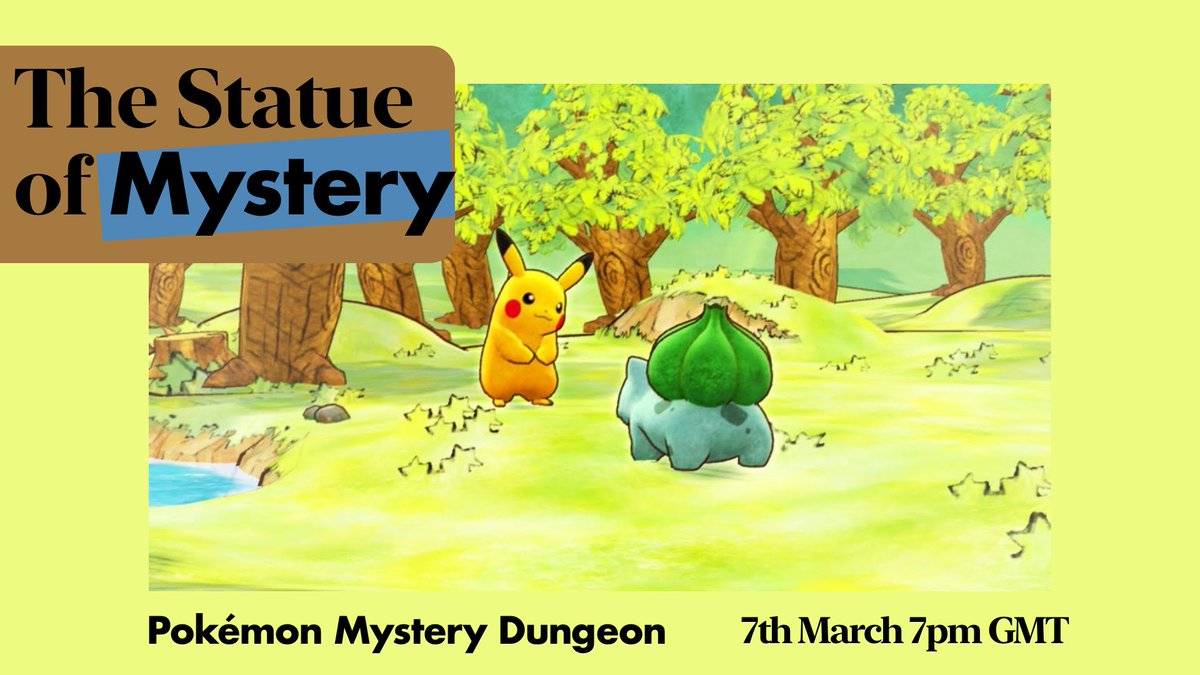 TheDeviousDitto's tweet image. Tonight we go back to the dungeon to find ourselves out a Mystery in @Pokemon Mystery Dungeon! 

twitch.tv/deviousditto

#Pokemon #Pokestreamer #MysteryDungeon #pokemontogether #TwitchStreamers #twitchaffiliate