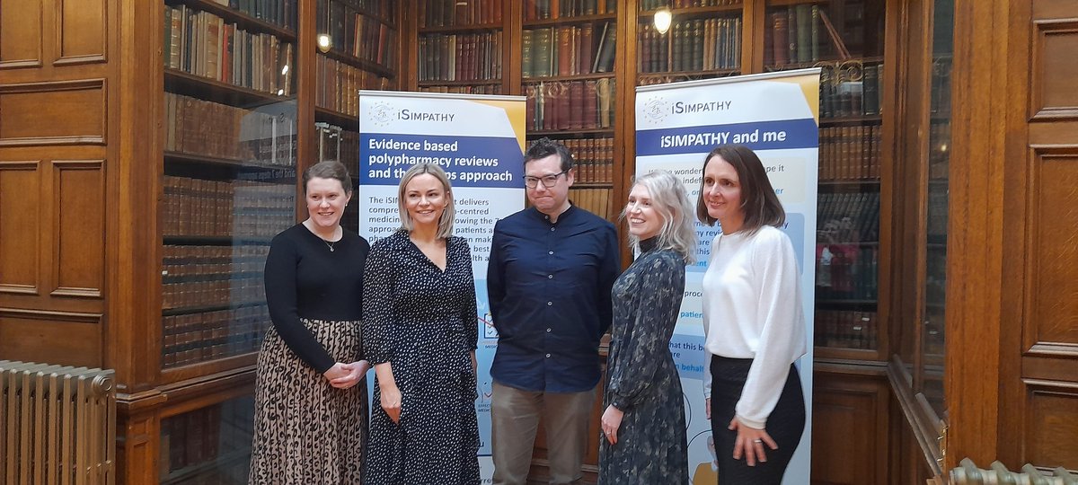 Delighted to attend #iSIMPATHY Project closure event in Edinburgh with all HSE Project Pharmacists who delivered this fantastic Project <a href="/clarekinahan/">Clare Kinahan</a> <a href="/ciarakirke/">Ciara Kirke</a>