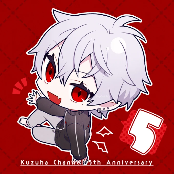 5周年おめでとうございます#KuzuArt  #葛葉5周年 