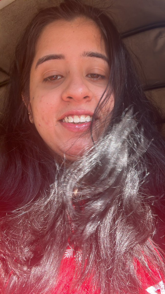 Unnati on Twitter "A sunny day 🙈"