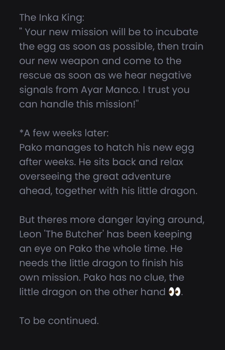 VeLink21's tweet photo. Browse through the Adventures of „Pako“ and „The Butcher“ in a short side Story by @LlamaDigStudios @INKAEmpireNFT 

#VeFam #VeChainHasNFTs #ETH #LlamaStudios #NFTCommunity #NFT #NFTCommmunity #VeChain #VET https://t.co/SQ833j0B4l