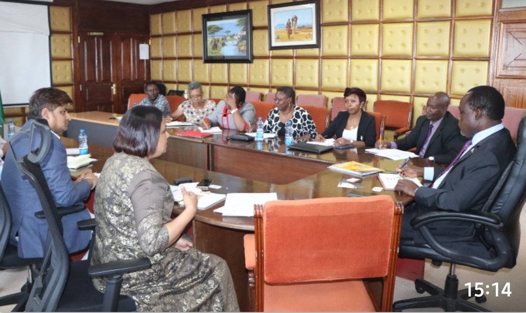 Dr Juma Mukhwana, PhD on Twitter "Today I met with a team from ITME India to explore the