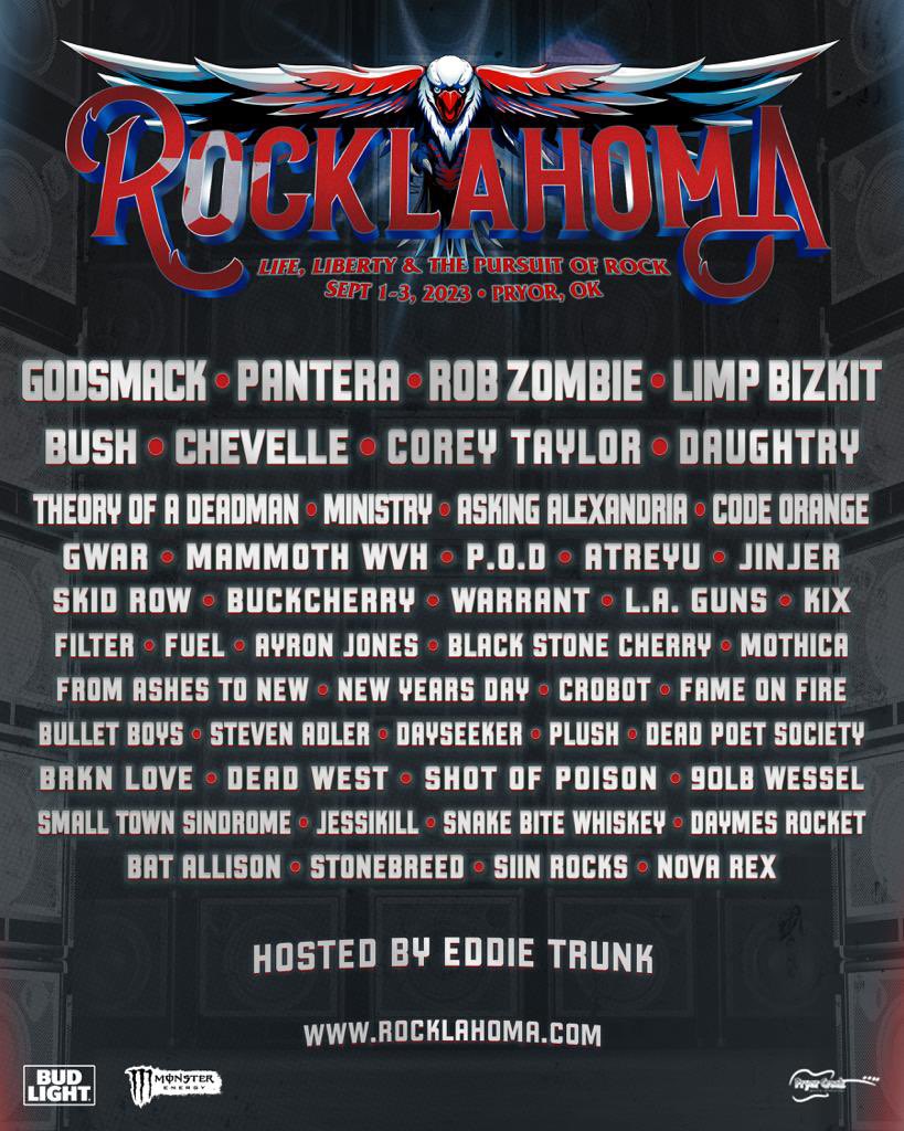 jinjerofficial's tweet image. Very excited to announce that we will play Rocklahoma 2023! See you there 🤘🏼🤘🏼🤘🏼

Pre-sale tickets on sale today at Noon- general tickets on sale this Friday at Noon: rocklahoma.com

#jinjer #rocklahoma #napalmrecords