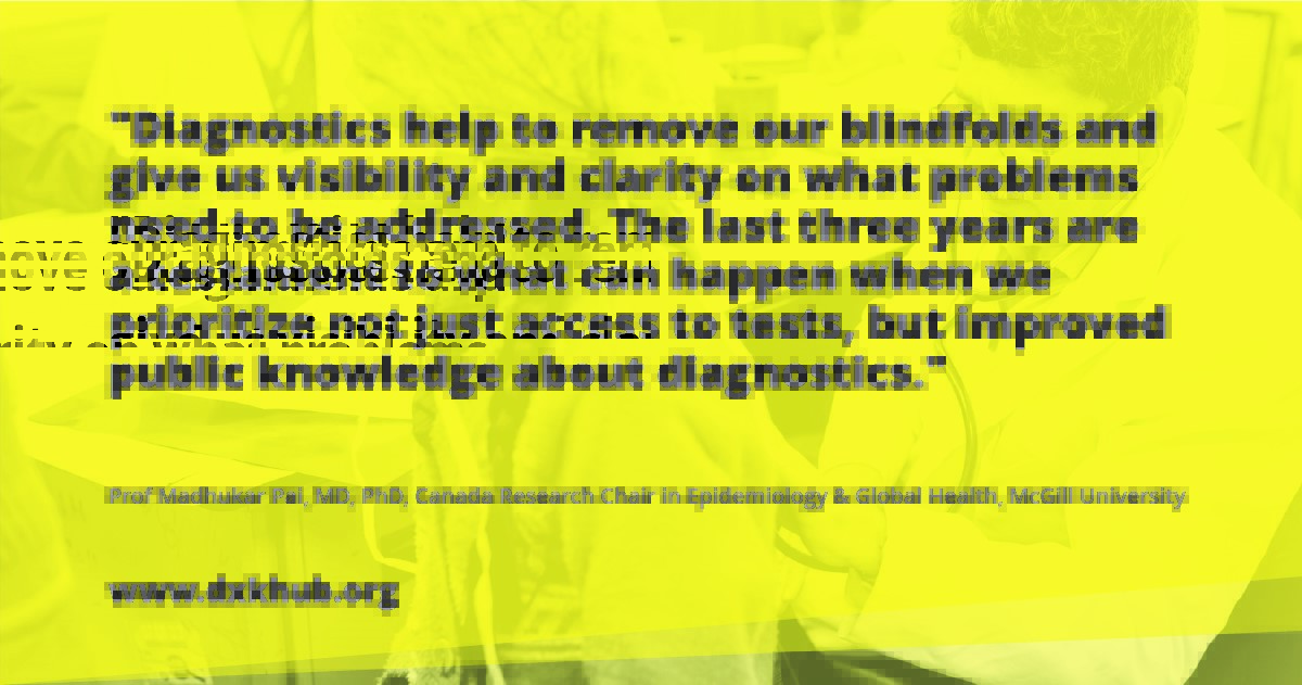 The @ACTAccelerator Diagnostics Pillar Knowledge Hub is live, providing opportunities to democratise access to learnings gathered during the #COVID19 pandemic. 📢 Learn more: dxkhub.org Prof. @paimadhu on the importance of diagnostics. ⤵️ @FINDdx @GlobalFund @WHO