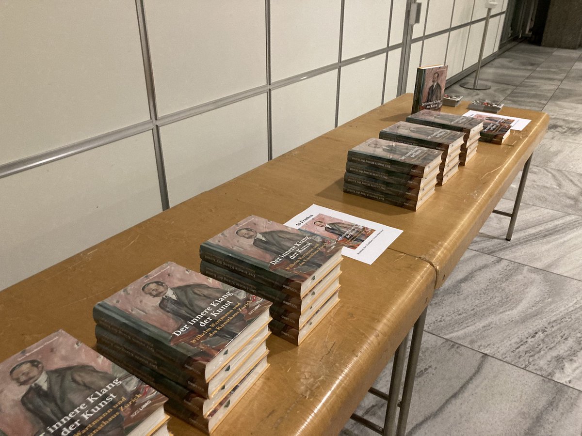 Letzte Woche fand die grossartige Vernissage zu "Der innere Klang der Kunst. Wilhelm Wartmann und das Kunsthaus Zürich" statt. 

Wir bedanken uns ganz herzlich bei allen Beteiligten, vor allem Iris Bruderer-Oswald, Thomas Rosemann, Gianni Jetzer und Ann Demeester.