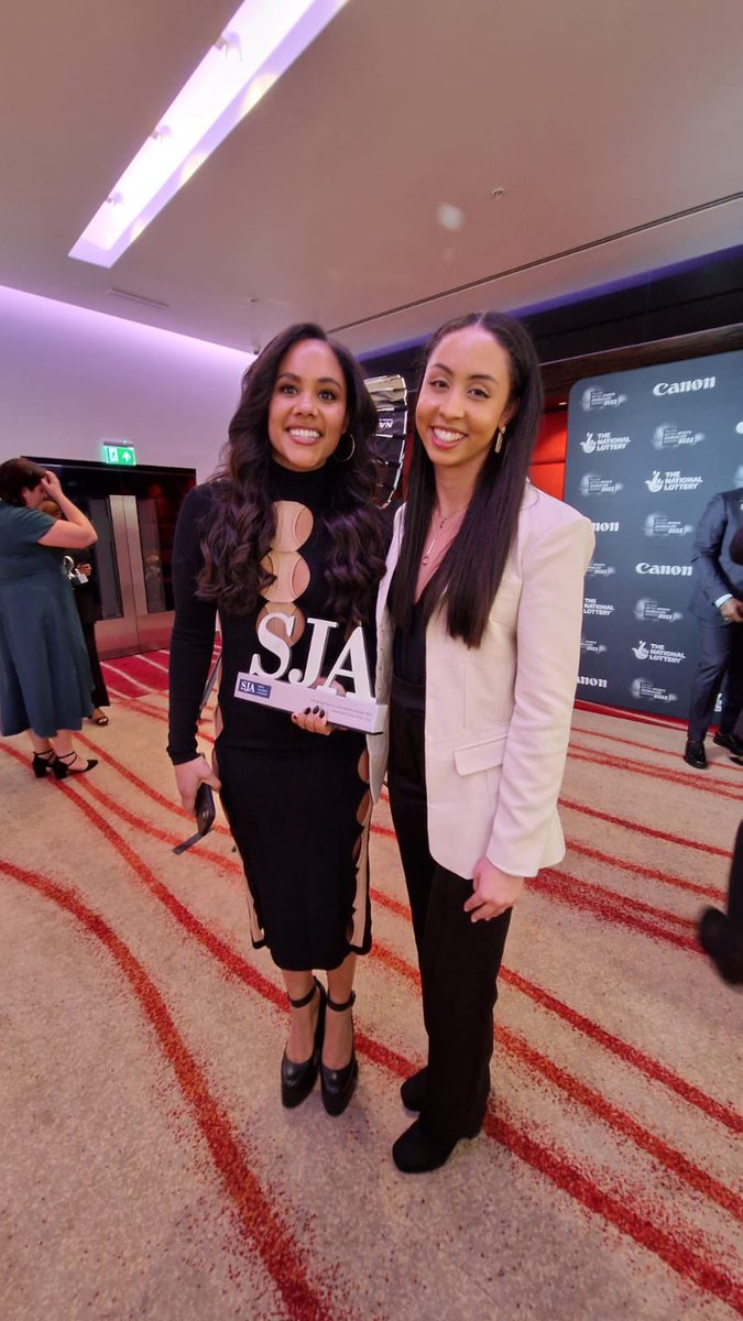 Sports Journalism Awards✨

Great evening attending the <a href="/SportSJA/">Sports Journalists</a> awards with Sky Sports and have the Aquaphobia documentary nominated!