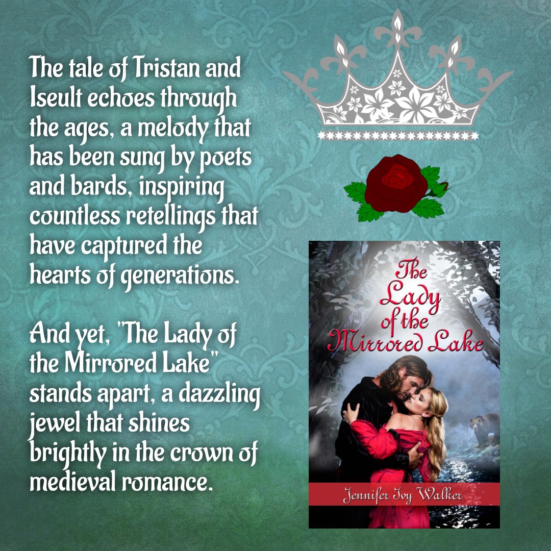 A fabulous five star review for The Lady of the Mirrored Lake, book 2 of The Wild Rose and the Sea Raven trilogy.  #wrpbks #paranormalfantasy #medievalromance #fatedmates