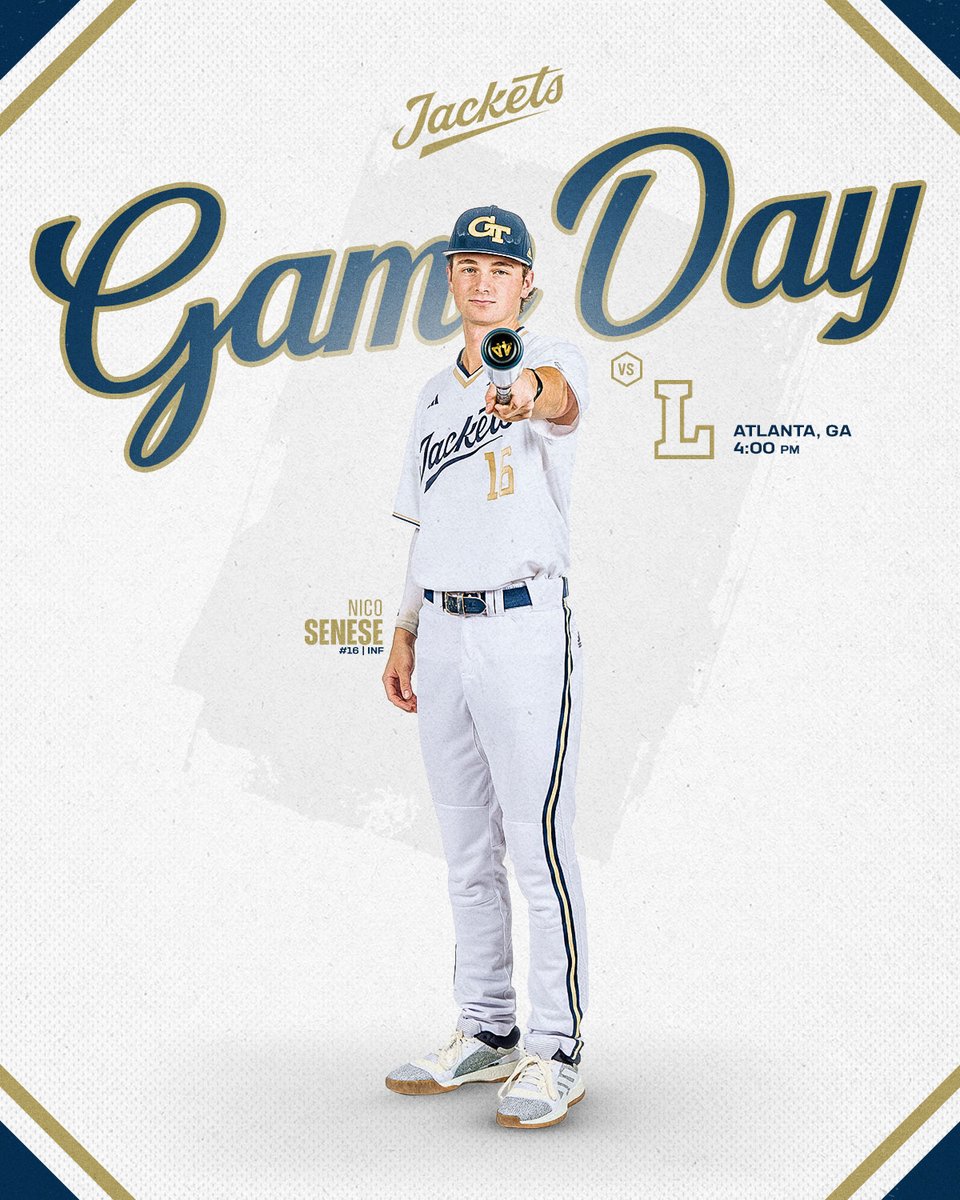Back home for the midweek

🆚 Lipscomb
🕓 4 PM
📍 Mac Nease Baseball Park
📺 ACC Network Extra
📻 91.1 FM/GT Gameday App