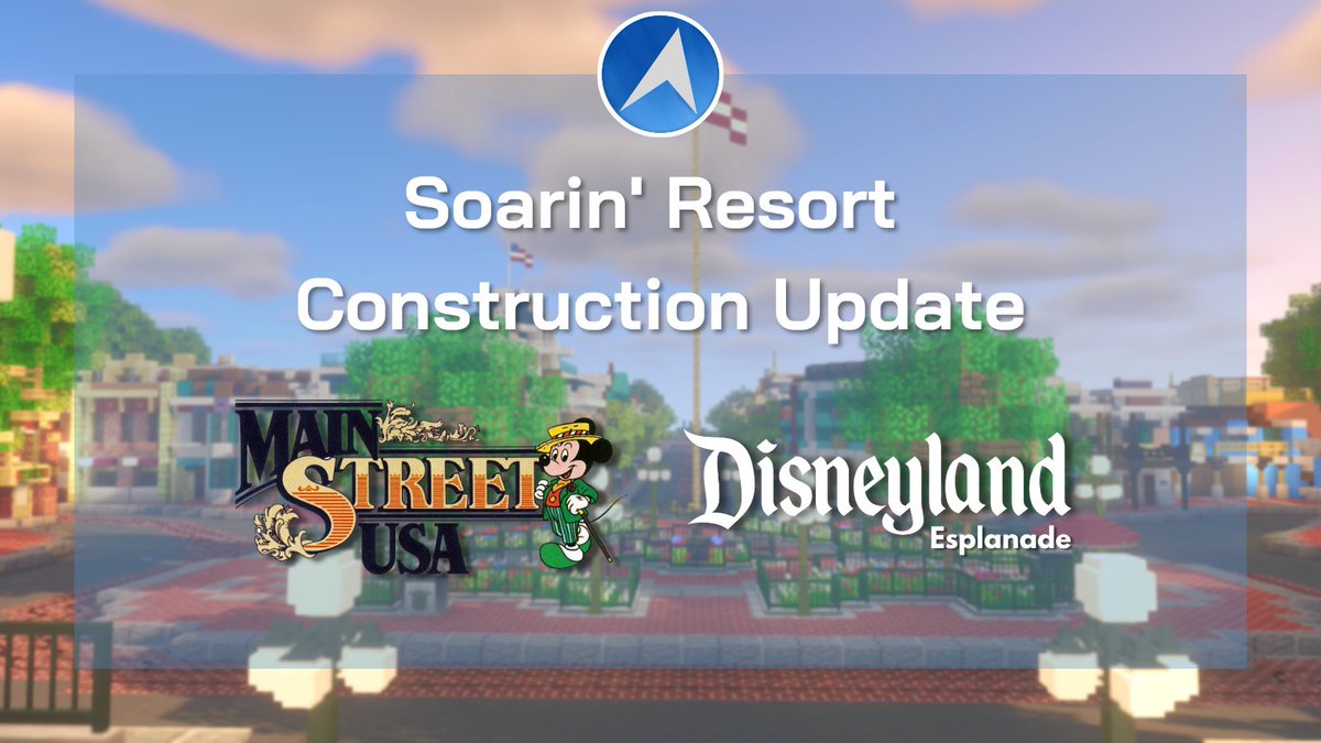 SoarinResort's tweet photo. March Soarin' Resort Updates:

Mainstreet USA and the Disneyland Esplanade have had a facelift in preparation for the imminent reopening Spring 2023.

Stay tuned on our opening date announcement, coming soon! https://t.co/V0peME69Sx