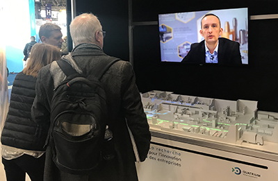 CetimFrance's tweet photo. Sur @Salon_GI à Lyon, le démonstrateur #IndustrieDuFutur de #Quatrium, le réseau de plateformes destinées à accompagner les industriels dans leur transformation durable. A découvrir jusqu'au 10 mars sur le stand FIM/Cetim 1L47.
@La_FIM https://t.co/nN7k1Tq3IY
