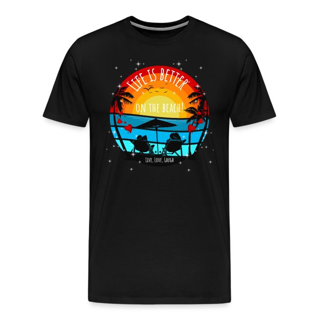 ArleDesign's tweet image. Life is better on the beach T-shirt, real summer vibes!
Now on SALE at: arledesign.myspreadshop.com