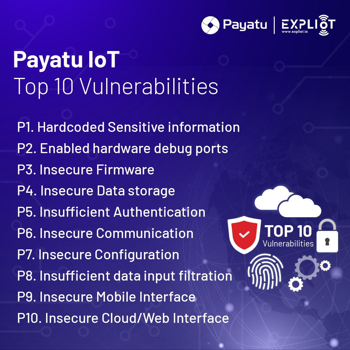 expliot_io's tweet image. Know all you need to know about it through this blog 👉payatu.com/iot-security-p…

#IoTsecurity #IoTHacking #HackingTools #Infosec #Cybersecurity