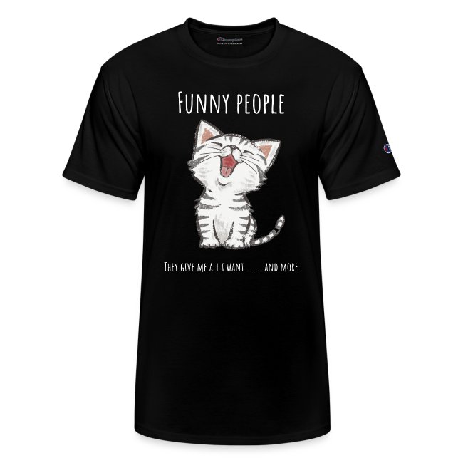 ArleDesign's tweet image. Funny People Cat T-shirt on SALE now at:
arledesign.myspreadshop.com