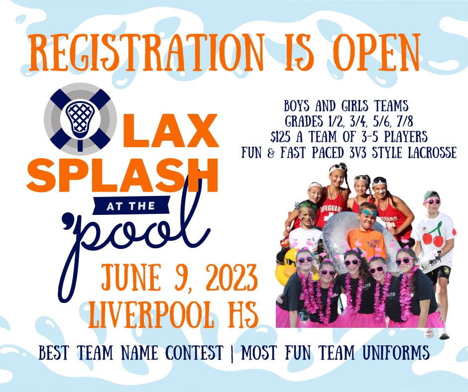 💦”Most Fun Lacrosse Experience of the Summer”😎
⬆️Registration Link in Bio