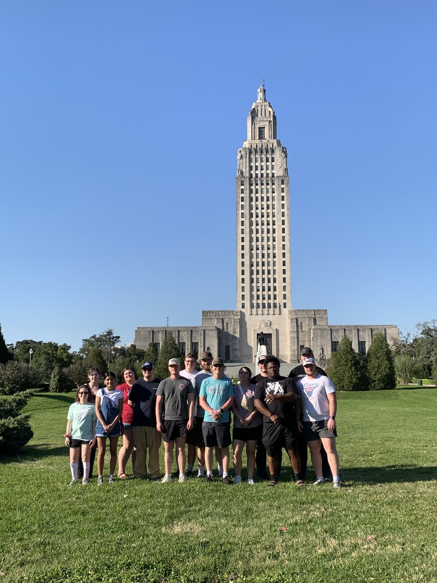 While we have many students traveling abroad, we also have a group in New Orleans learning about the Civil Rights movement and visiting sites related to the movement. #BroncosEverywhere