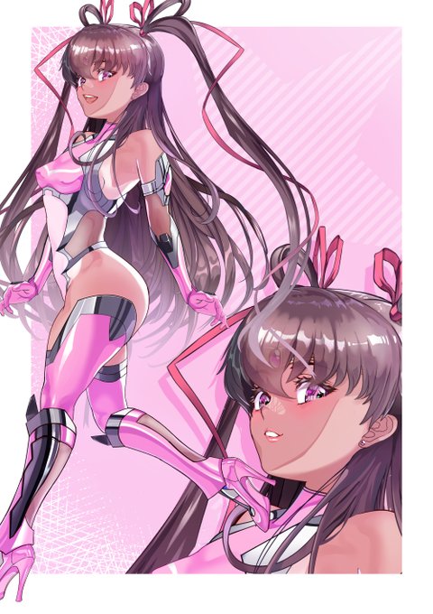 おはようございます❤
小麦色の水着跡が眩しいユキカじゃなかった・・・
セ～ラ～対●忍ちびウサちゃんです❤ (#^.^#)
#セーラー対魔忍 
#対魔忍ユキカゼ 