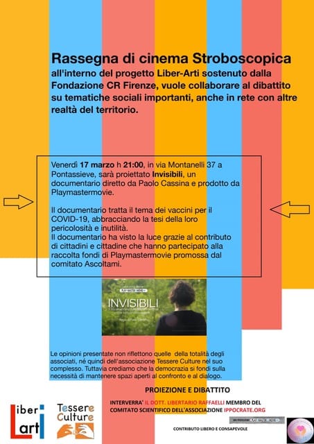 TessereCulture's tweet photo. Da questa settimana prende il via la rassegna di cinema "STEOBOSCOPICA", all'interno del progetto Liber-Arti sostenuto dalla FondazioneCR Firenze, che vuole collaborare al dibattito su tematiche sociali importanti, anche in rete con altre realtà del territorio
#cinema #Valdisieve https://t.co/8o4X6PXKTQ