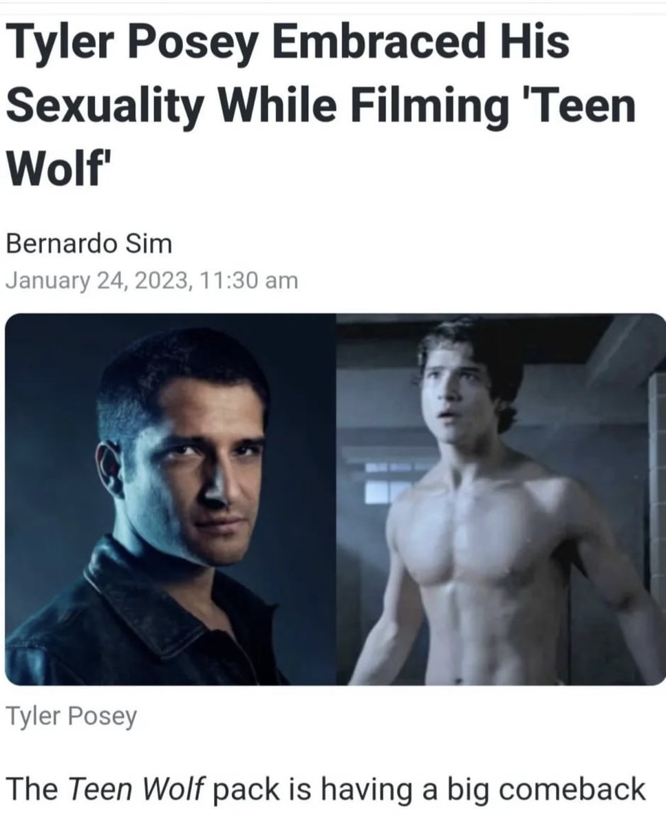 FluidDating's tweet photo. "You can be whoever you want to be and get with whoever you want to get with. It was all these tabloids about me coming out as pansexual. I didn't label that. Whoever wrote those articles labeled that" - Tyler Posey #lovenolabels #fluidcrush #TylerPosey https://t.co/G56PiURFMv