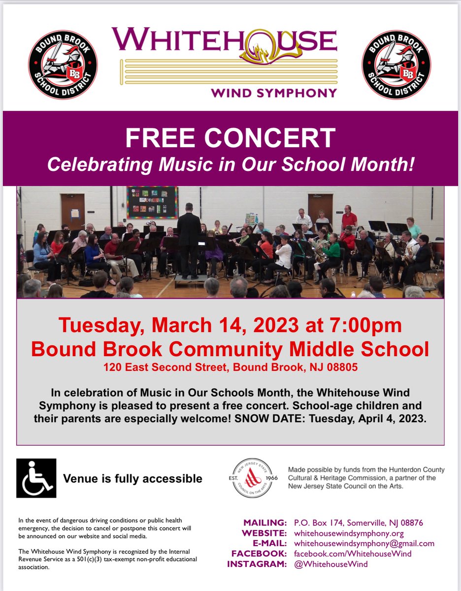 Leunig_Edu's tweet photo. Please join us for a free music concert Tuesday March 14 at Community Middle School 🎶 #boundtoastound https://t.co/c998e9AH3P