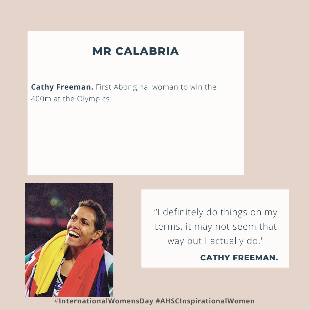 We are celebrating #InternationalWomensDay! We've asked our staff to tell us about the women they find inspirational. #MaggieAlphonsi #AmalClooney #CathyFreeman