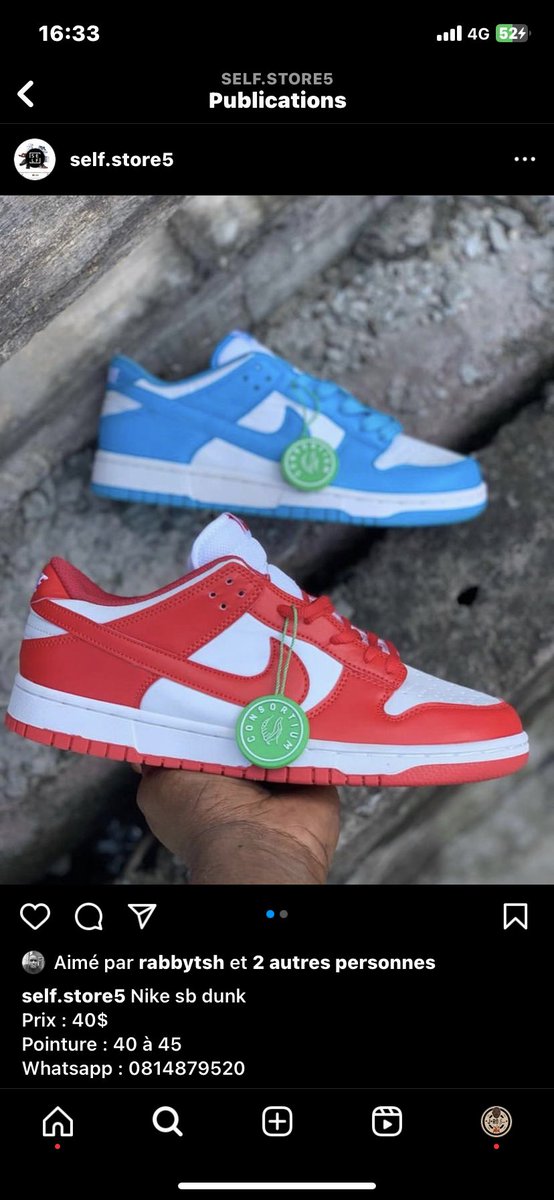 JeezyJRo's tweet photo. Bon okay elle a besoin des nikes, il y a toute la gamme chez @SELFSTORE_ https://t.co/xOZgmSzdqT