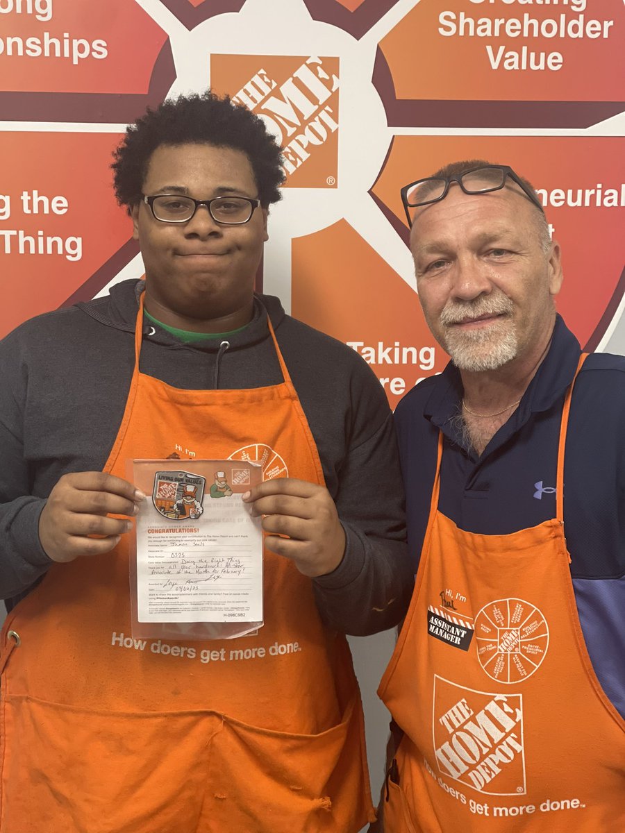 Congratulations to our All-Star Associate of the Month for February! Jamon, our freight associate! #ChalmetteChampions <a href="/musclecar100/">Paul john</a> <a href="/ChadDantin/">Chad Dantin</a> <a href="/TonjesBetty/">Betty Tonjes</a> <a href="/lakethiasalgue1/">lakethia salguera</a> <a href="/HDDistrict132/">Home Depot D132</a> <a href="/Jacobhomedepot/">Jacob Lutes</a>